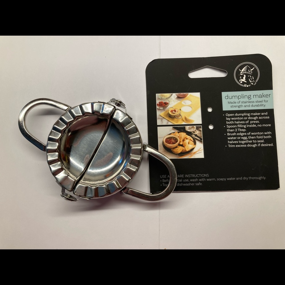 Stainless steel dumpling maker